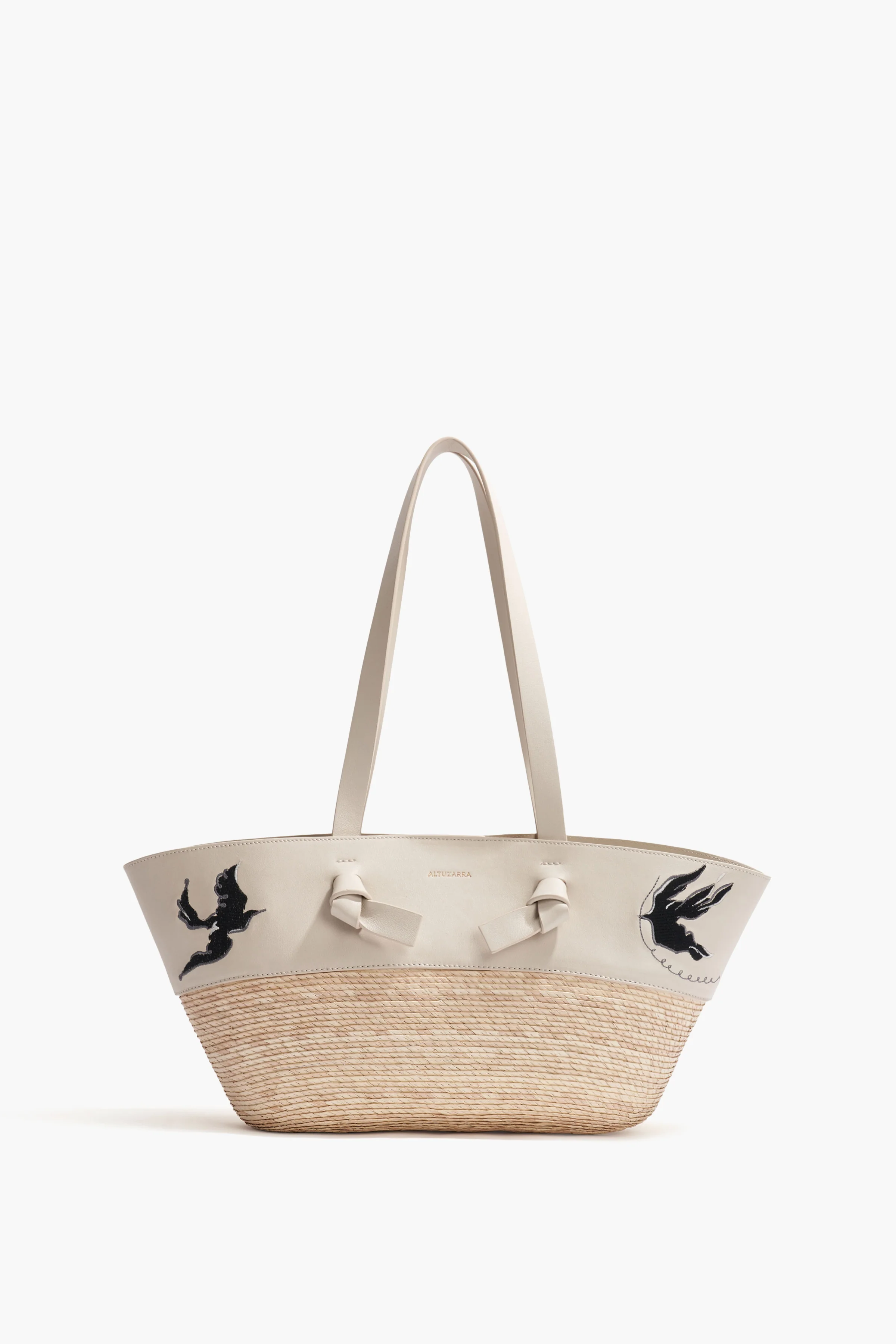 Knot Basket Small Long Handle